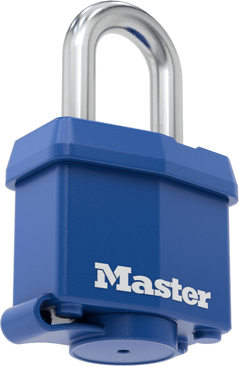 Hava Koşullarına Dayanıklı Eş Anahtarlı Asma Kilit, Lamine Çelik Gövde, Master Lock 312Ka, Anahtar Numarası 2001