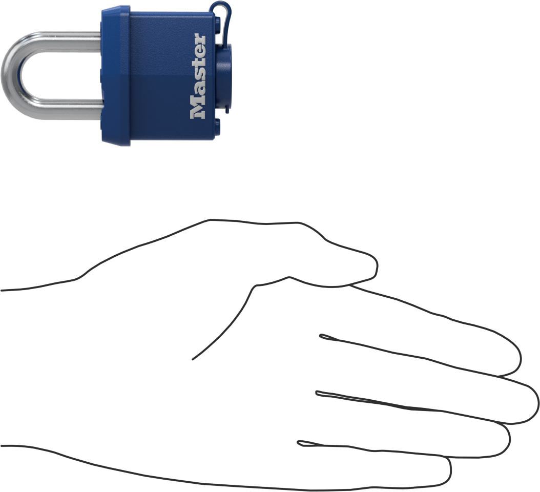 Hava Koşullarına Dayanıklı Eş Anahtarlı Asma Kilit, Lamine Çelik Gövde, Master Lock 312Ka, Anahtar Numarası 2001
