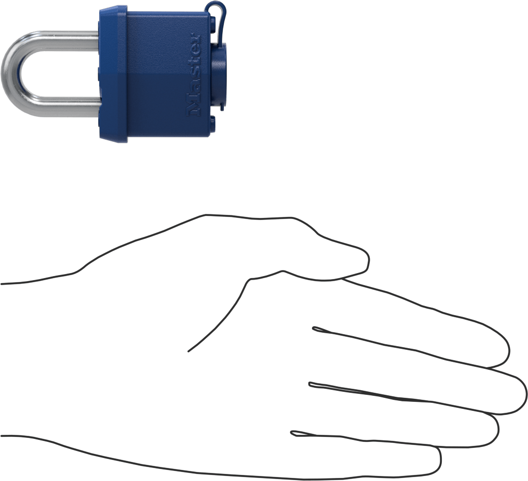 Hava Koşullarına Dayanıklı Eş Anahtarlı Asma Kilit, Lamine Çelik Gövde, Master Lock 312Ka, Anahtar Numarası 2846