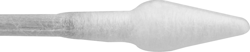 Pamuklu Çubuk, 3/16“ Çap x 5/8” Uzunluk Uç, 6" Toplam Uzunluk