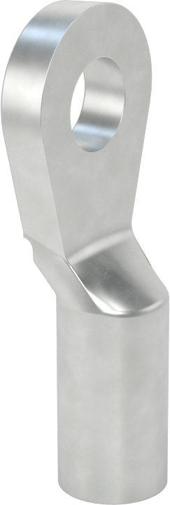 Pil Terminali Konektörü, 3/8" Ağır Hizmet Tipi Lug, Sıkma, 4 AWG