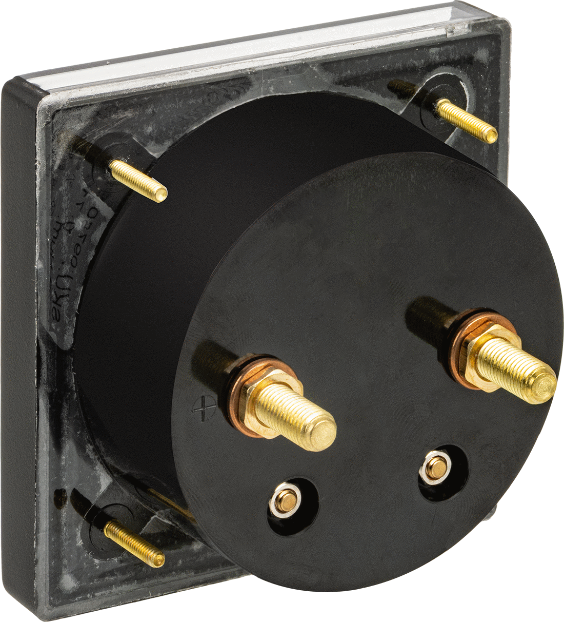 Analog Elektrik Paneli Ölçer, 0-15 V DC ölçer, Akrilik Pencere, 3,25 inç Yükseklik