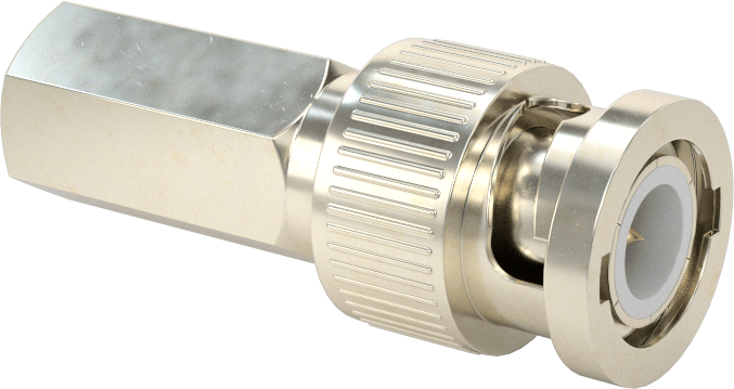 BNC Koaksiyel Konektör, RG-59/62A/U Kablo için Vidalı Tapa, 50 Ohm