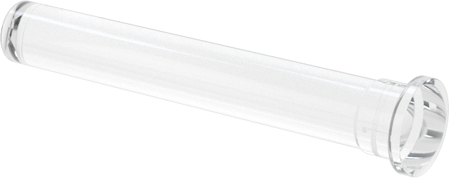 Minyatür LED Ampuller için Işık Borusu, 1" Uzunluk, 5 mm Ampul Çapı için