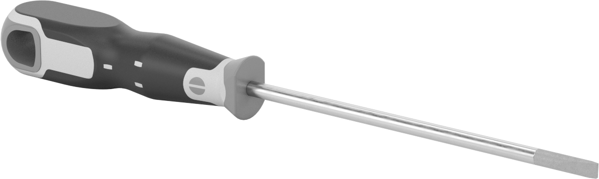 Tornavida, 3/8" Yivli Tahrik, 14-1/4" Toplam Uzunluk