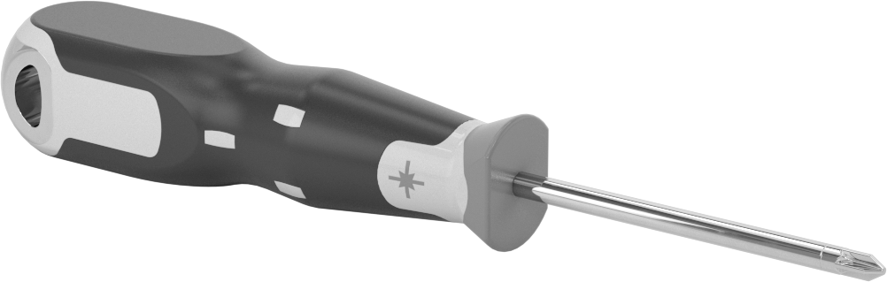 Tornavida, 1 numaralı Pozidriv® uç, 7-3/4" Toplam Uzunluk