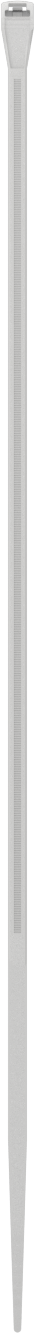 Naylon Plastik Kablo Bağı, Kavisli Başlık, Krem, Standart, 14" Uzunluk