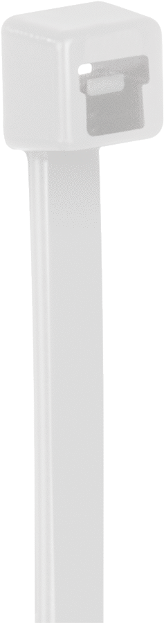 Naylon Plastik Kablo Bağı, Dar, 5-3/4" Uzunluk, 1-3/8" Maksimum Demet Çapı için, Krem