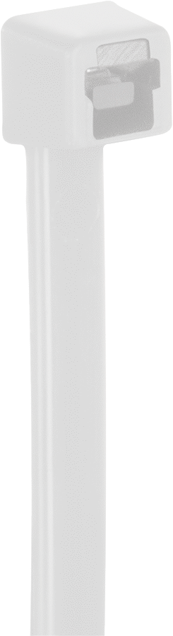 Naylon Plastik Kablo Bağı, Standart, 25" Uzunluk, 7-7/16" Maksimum Demet Çapı için, Krem