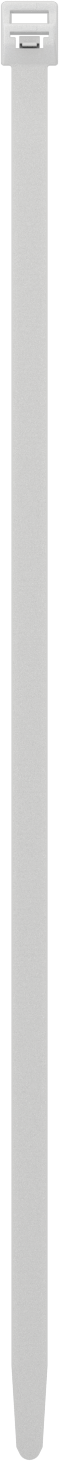 Ayarlanabilir Naylon Kablo Bağı, Kaldırarak Açma, Ekstra Geniş, 20-1/4" Uzunluk, Krem