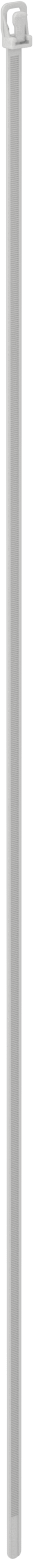 Ayarlanabilir Naylon Kablo Bağı, Sıkma Açma, Geniş, 36" Uzunluk, Krem