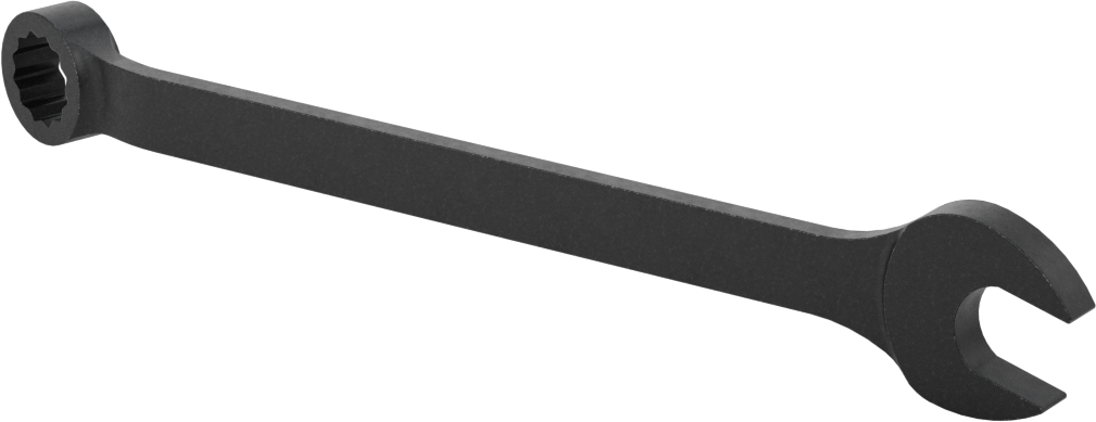 12 Uçlu Açıklık Kombinasyon Anahtarı, Siyah Oksit Kaplamalı, 14 mm Boyut, 7-15/16" Toplam Uzunluk