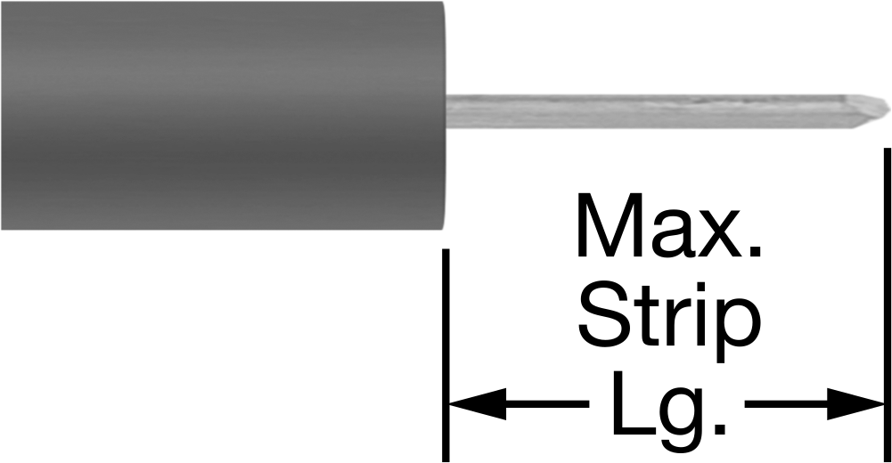 One Coaxial Cable Layer Stripped