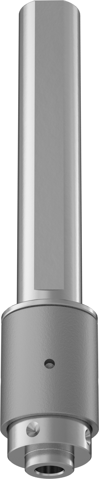 Sabit Broş Tutucu, 0,315" Broş Şaft Çapı için, 3/4" Şaft Çapı