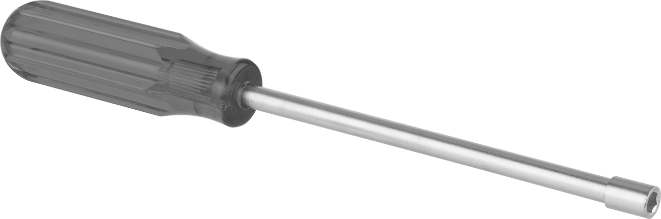 Somun Anahtarı, 1/4" Boyut, 6" Cıvata Boşluğu