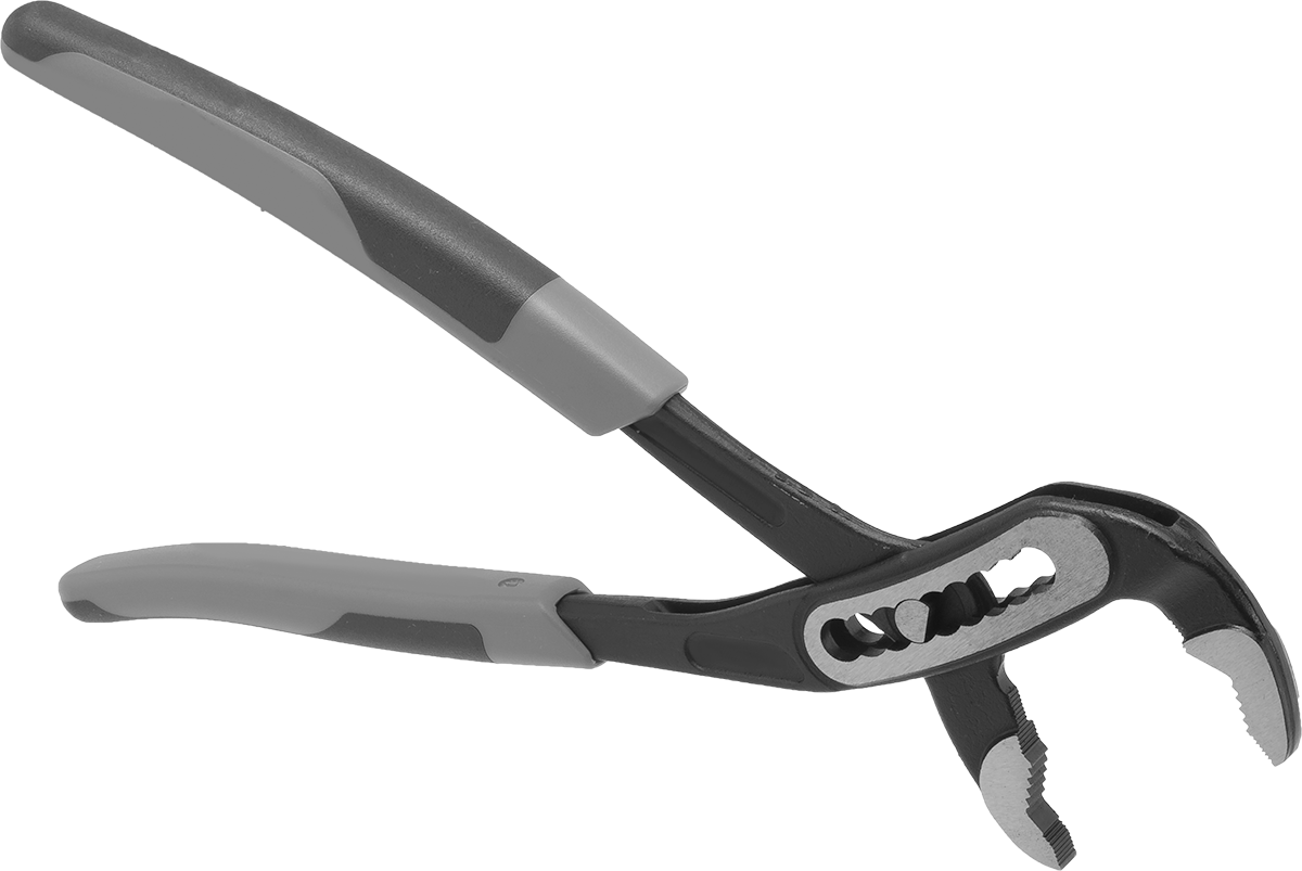 Ayarlanabilir Pense, V-Çeneler ve Ultra Kavrama, 10" Toplam Uzunluk