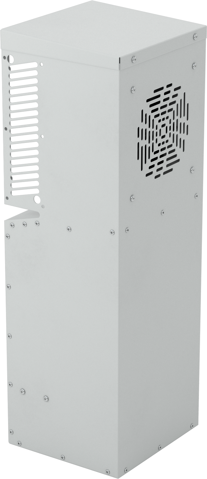 Muhafaza Soğutma Isı Değiştiricisi, NEMA 12, 120V AC, 4400 Btu/hr.