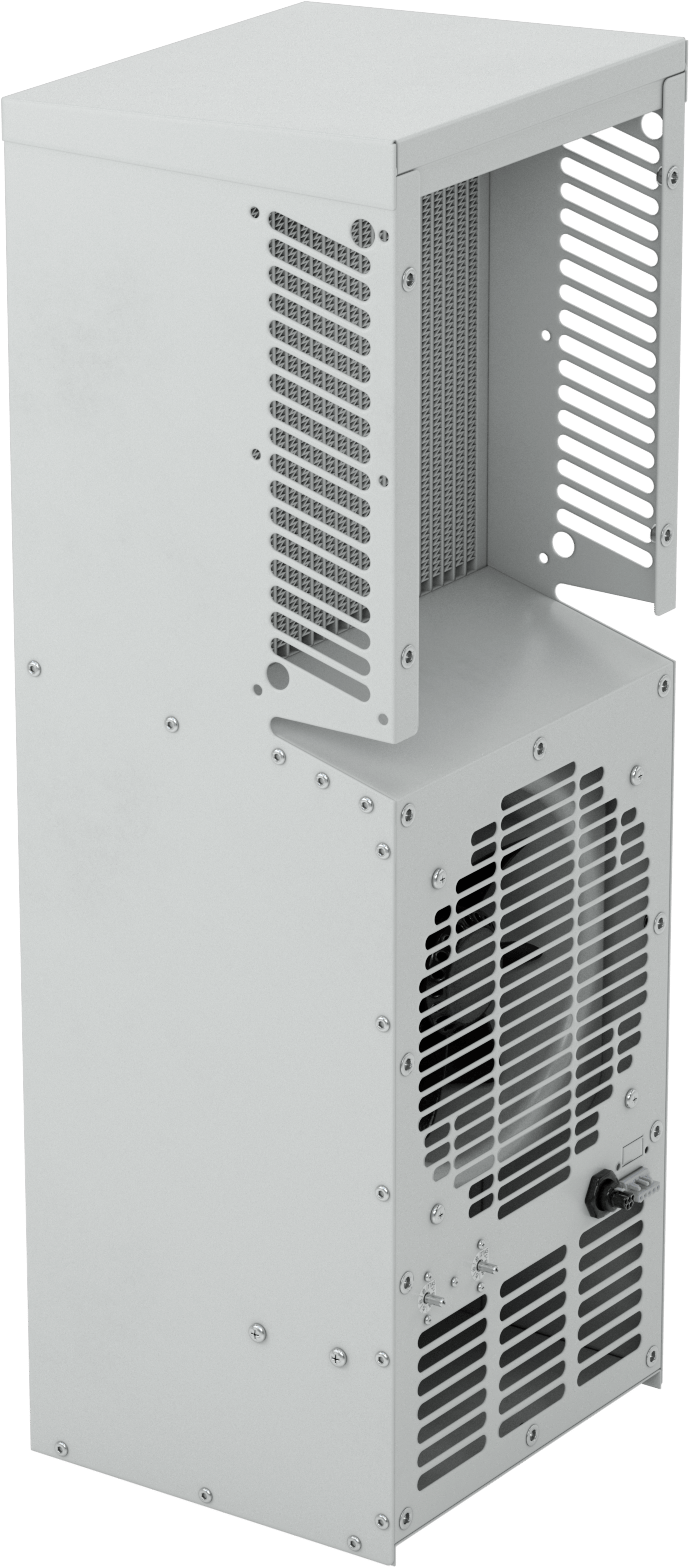 Muhafaza Soğutma Isı Değiştiricisi, NEMA 12, 120V AC, 10200 Btu/hr.