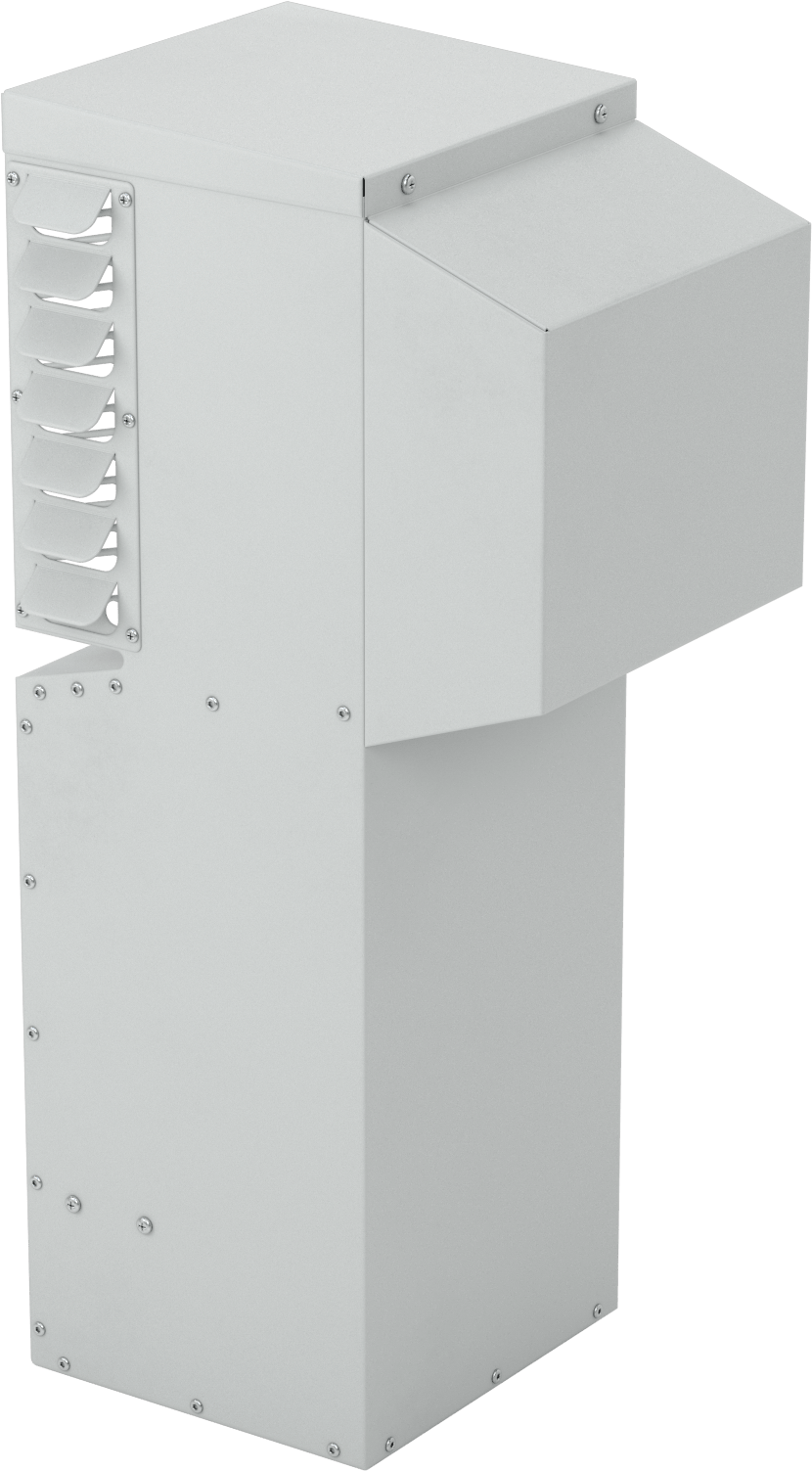 Muhafaza Soğutma Isı Değiştiricisi, NEMA 4, 460V AC, 10200 Btu/hr.