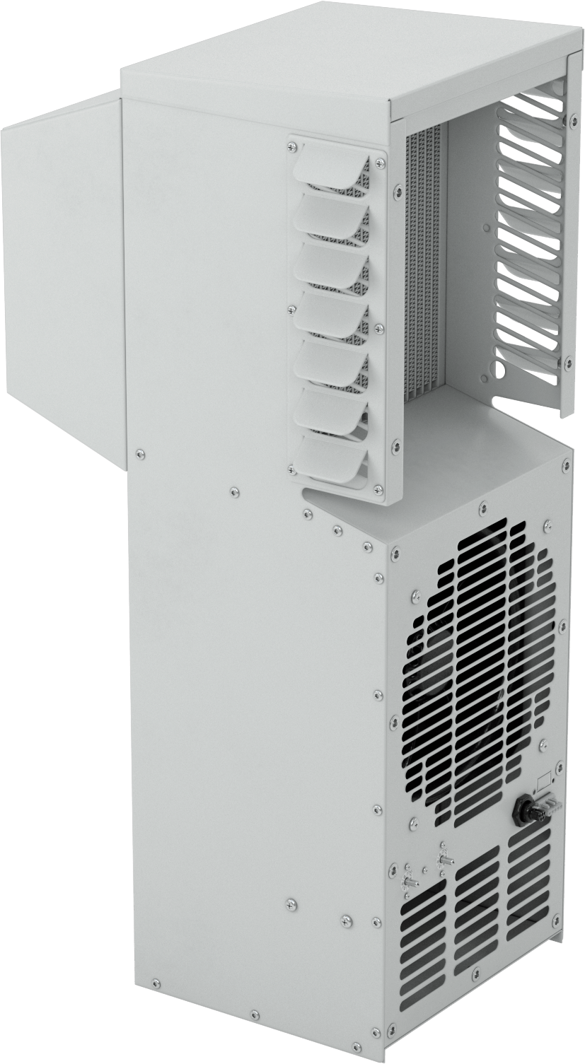 Muhafaza Soğutma Isı Değiştiricisi, NEMA 4, 460V AC, 10200 Btu/hr.