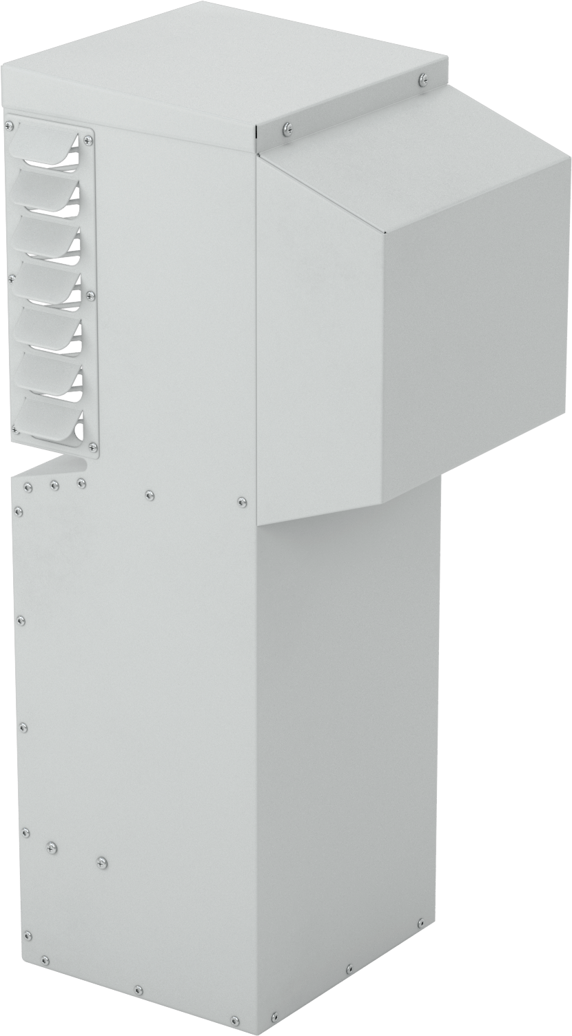 Muhafaza Soğutma Isı Değiştiricisi, NEMA 4x, 120V AC, 12200 Btu/hr.