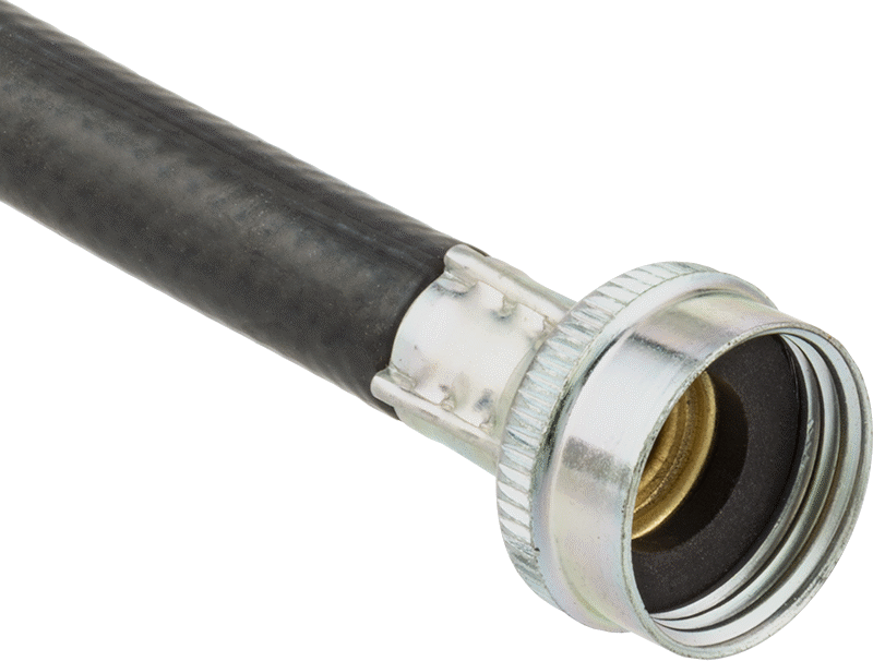 Sıhhi Tesisat Armatürleri için Bağlantı Parçalı Hortum, Çamaşır Makineleri için, 1 Hat, 3/4 x 3/4 GHT Dişi