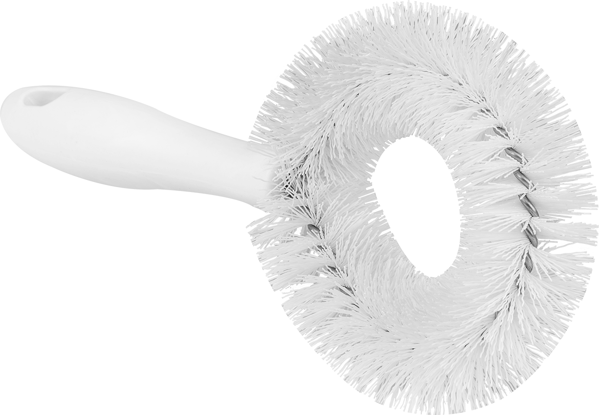 4“ x 3-3/4” Saplı Fırça, 10" Toplam Uzunluk