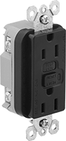 GFCI Sure-Grip Düz Bıçaklı Prizler