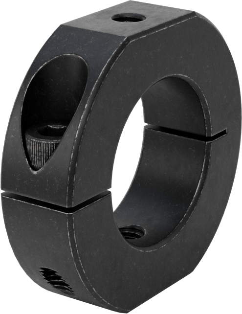 Üst ve Alt Montajlı Mil Yaka, 1215 Karbon Çelik, 30 mm Mil Çapı için, 54mm OD