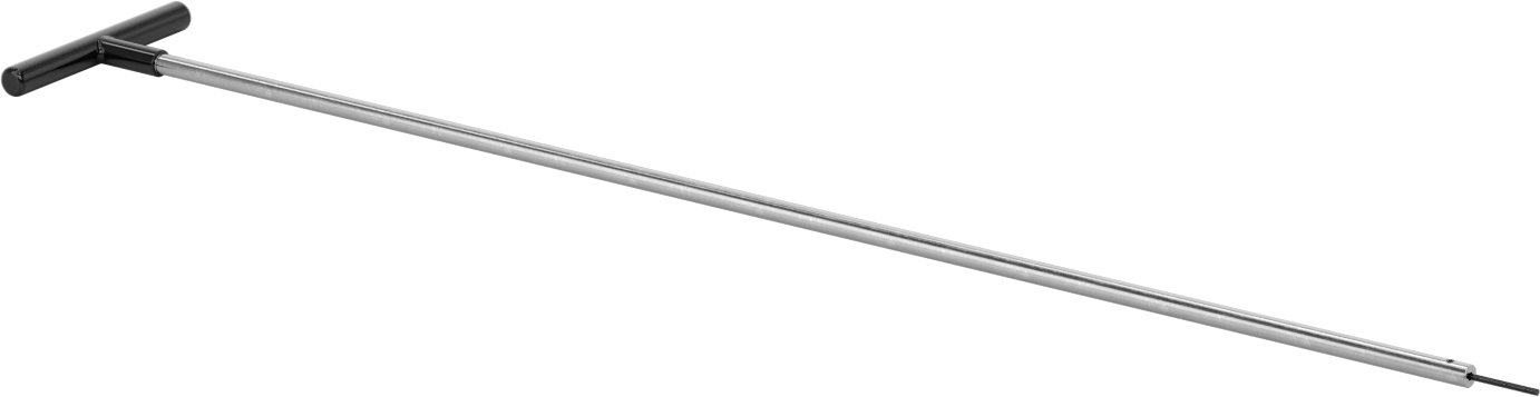 Uzun Uçlu T Saplı Altıgen Anahtar, 2 mm Tahrik Boyutu, 25" Toplam Uzunluk