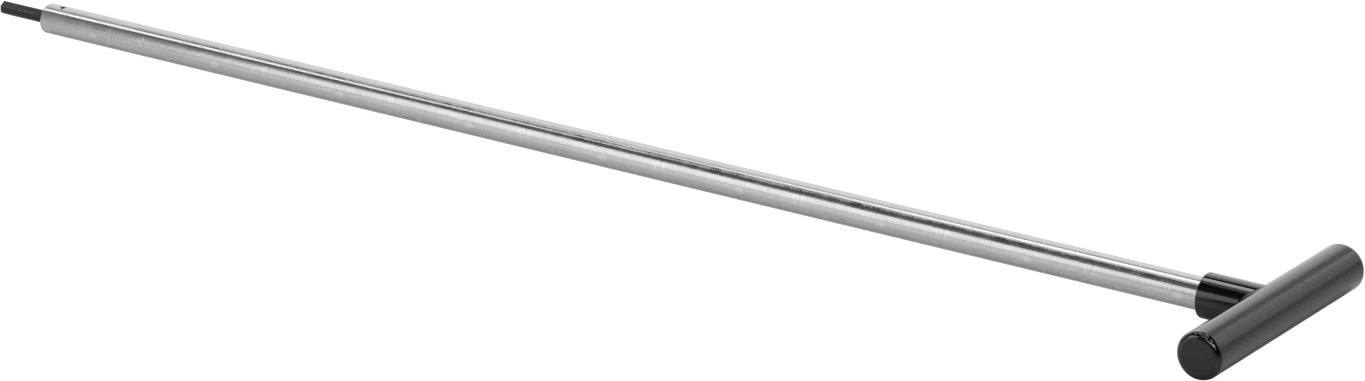 Uzun Uçlu T Saplı Altıgen Anahtar, 5 mm Tahrik Boyutu, 25" Toplam Uzunluk