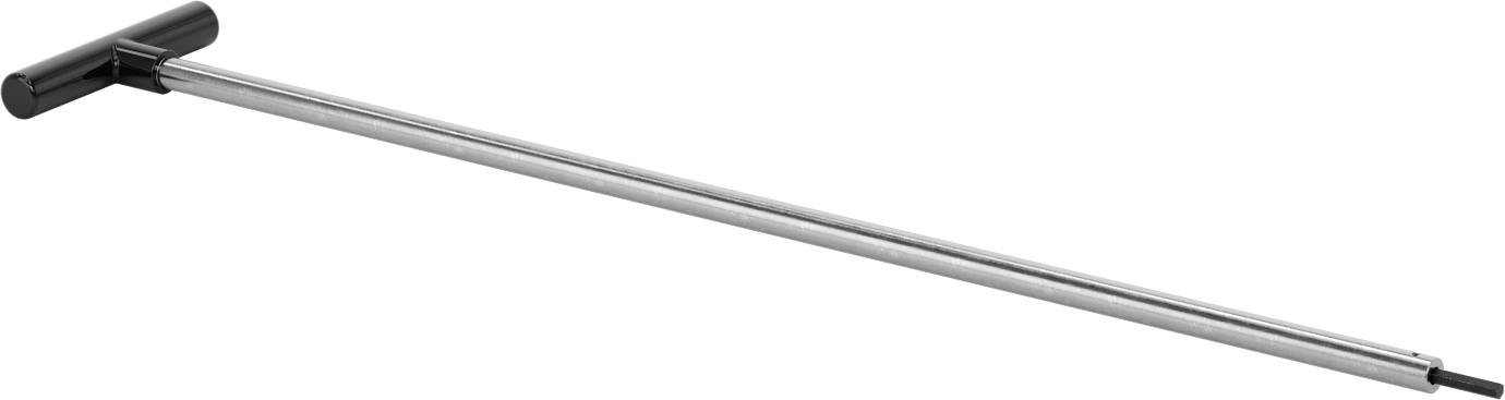 Uzun Uçlu T Saplı Altıgen Anahtar, 5 mm Tahrik Boyutu, 25" Toplam Uzunluk