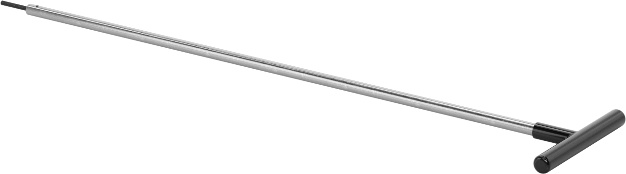 Uzun Uçlu T Saplı Altıgen Anahtar, 3 mm Tahrik Boyutu, 19" Toplam Uzunluk