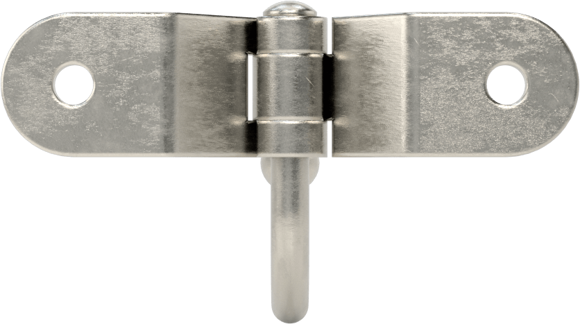 Ağır Hizmet Tipi Asma Kancası, Duvara Montaj, 2-1/2“ Genişlik x 1-3/8” Yükseklik x 1-5/8" Derinlik Toplam