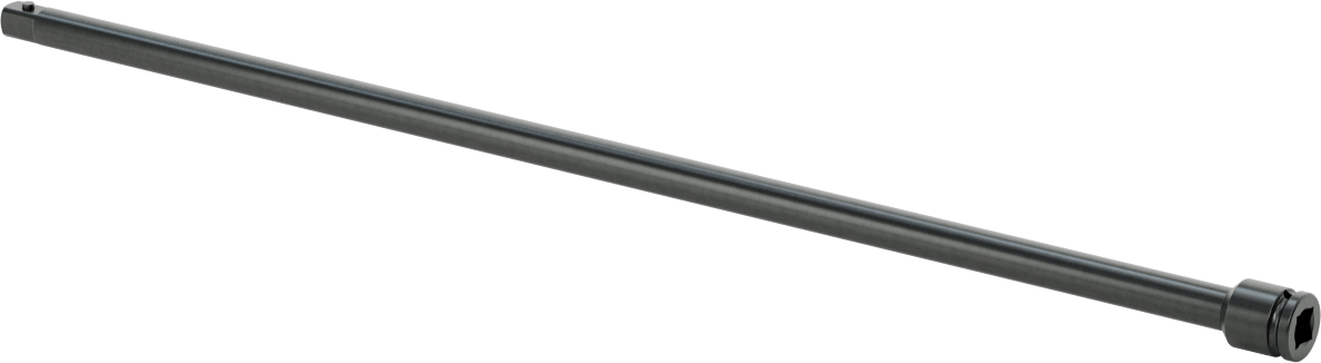 Sürekli Çalışma Soket Uzatma Kablosu, 1/4" Kare Tahrik, 12 inç Toplam Uzunluk