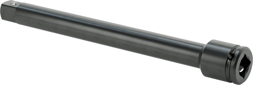 Sürekli Çalışma Soket Uzatma Kablosu, 1/2" Kare Tahrik, 8" Toplam Uzunluk