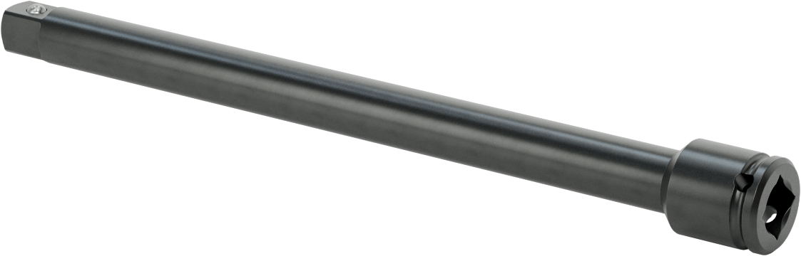 Sürekli Çalışma Soket Uzatma Kablosu, 1/2" Kare Tahrik, 10" Toplam Uzunluk
