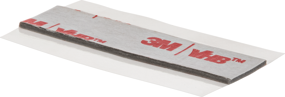 Köpük Montaj Bandı Şekilleri, 3M VHB 4941, 1/2" Genişlik, 2" Uzunluk