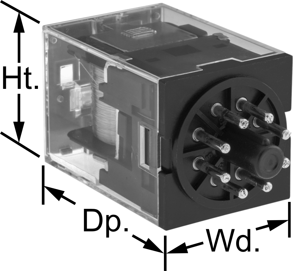 8-Terminal Relay (1 Circuit Controlled)