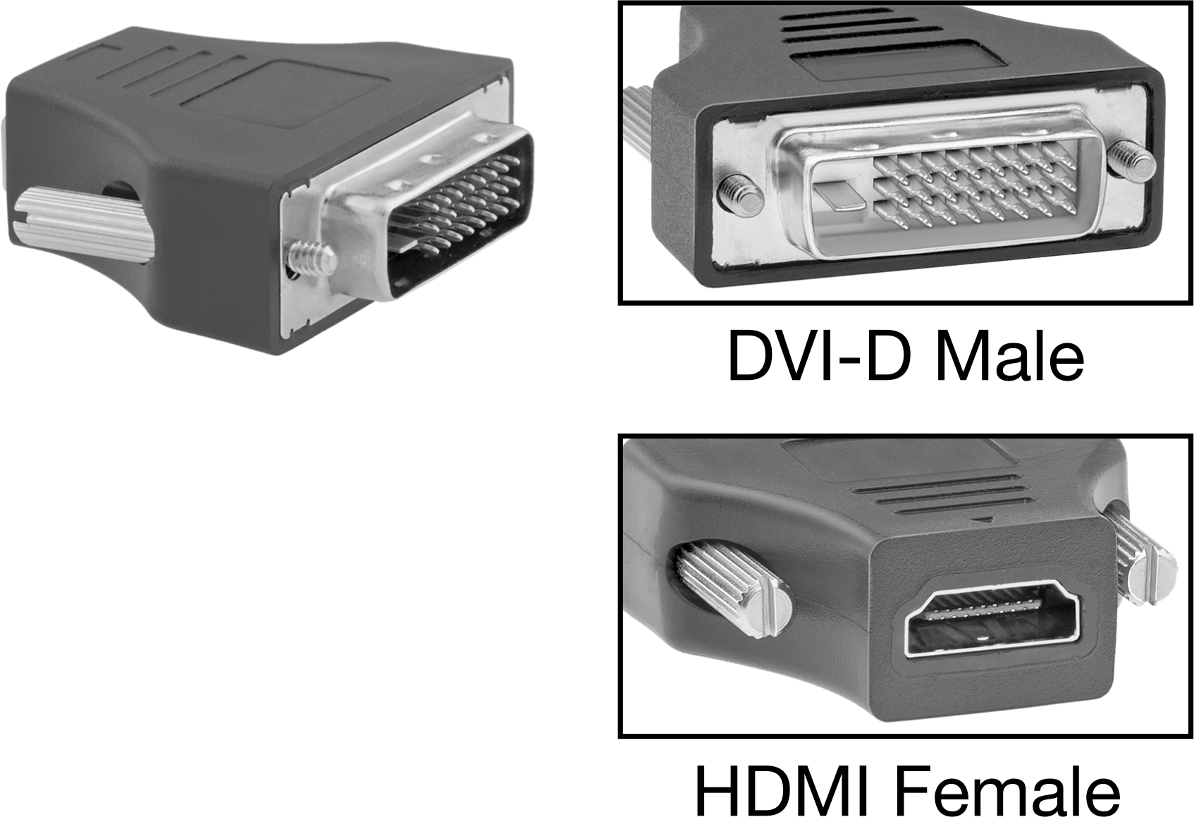 Video Adaptörü, Standart HDMI Dişi x DVI-D Erkek