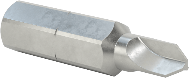 0 Numaralı Tri-Wing® Ucu, 1/4" Altıgen Şaft