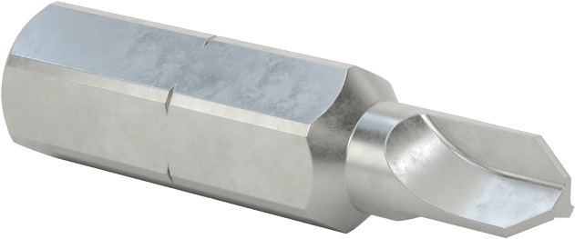 1 Numaralı Tri-Wing® Ucu, 1/4" Altıgen Şaft