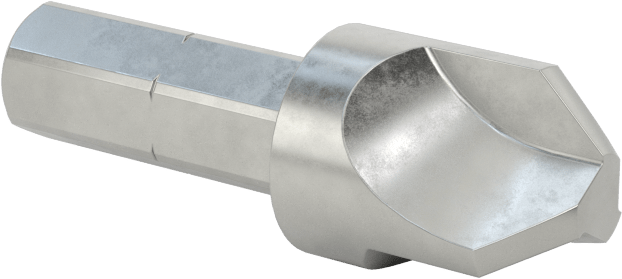 6 Numaralı Tri-Wing® Uç, 1/4" Altıgen Şaft