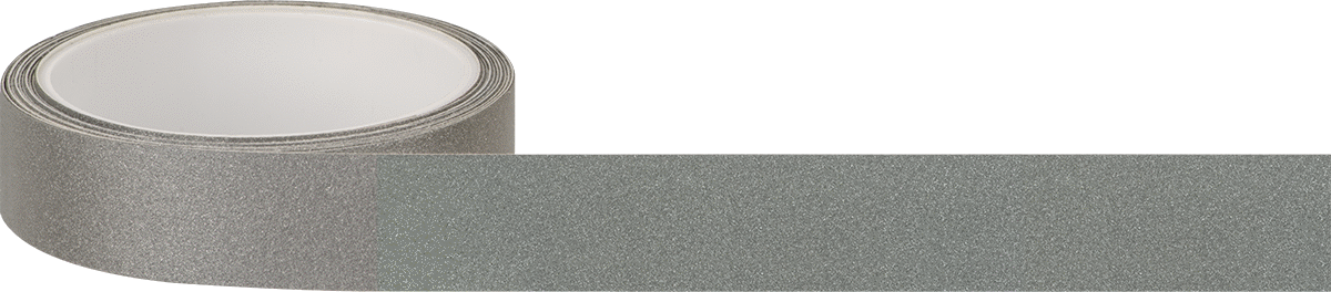 Yansıtıcı İşaretleme Bandı, 1/2" Genişlik x 5 Fit Uzunluk