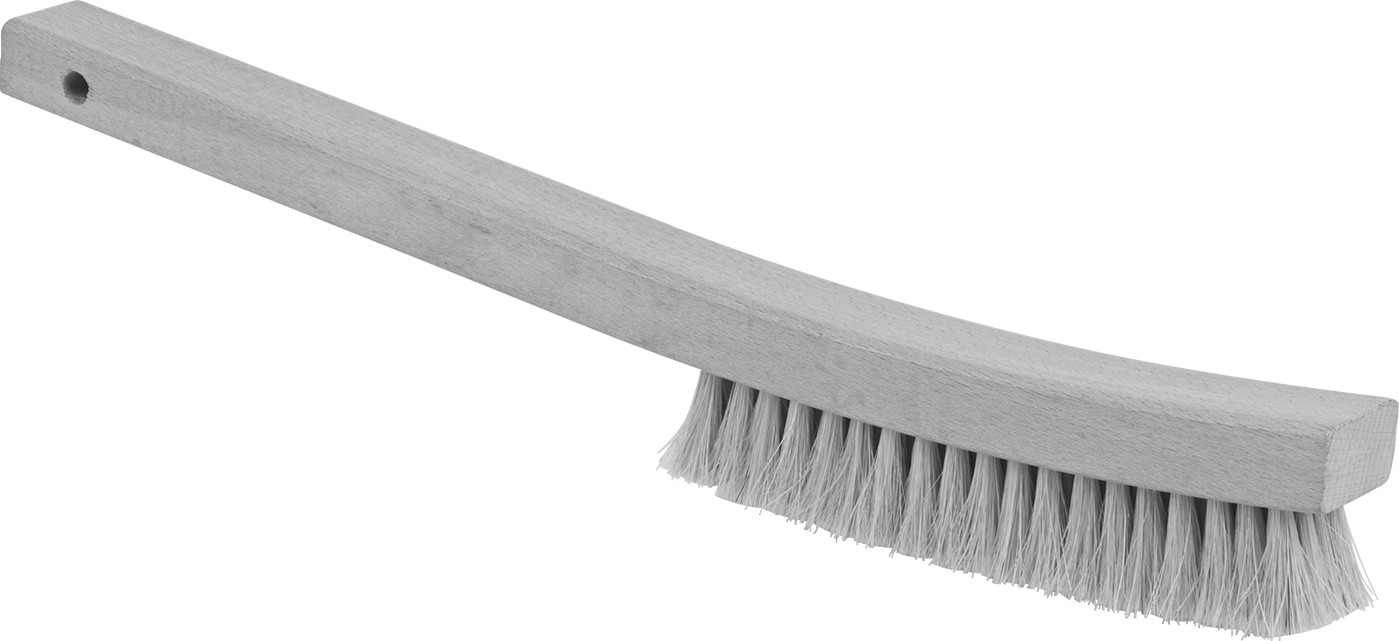 3/4" Genişlikte At Kılı El Fırçası, 13-3/4" Toplam Uzunluk