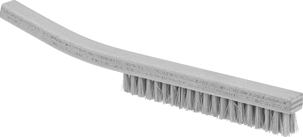 1/4" Geniş Domuz Kılı El Fırçası, 7-3/4" Toplam Uzunluk