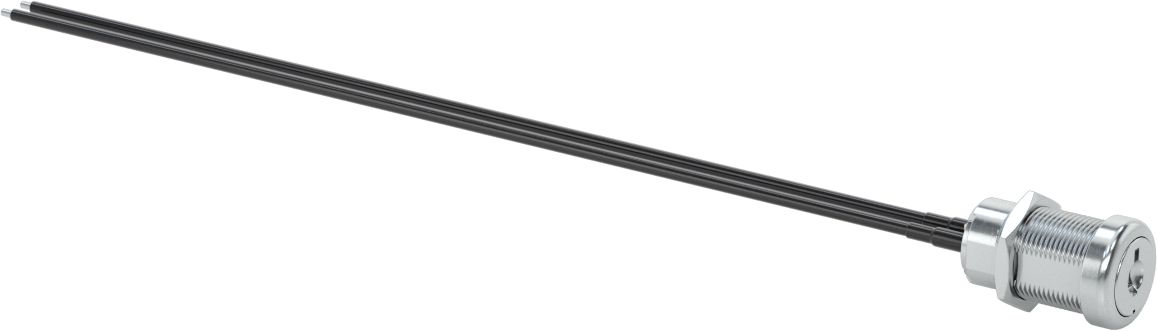 3/4" Panele Monte Anahtar, 2 Konum, Tel uçlu farklı anahtarlı, Anlık