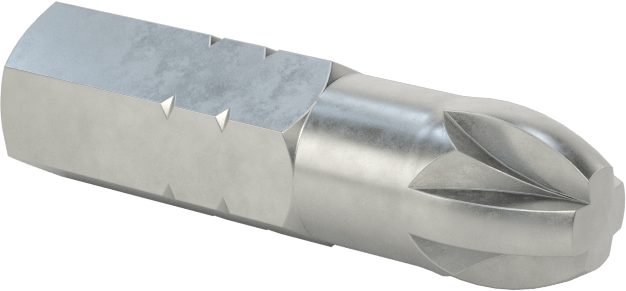 3 Numaralı Pozidriv® Ucu, 1/4" Altıgen Şaft
