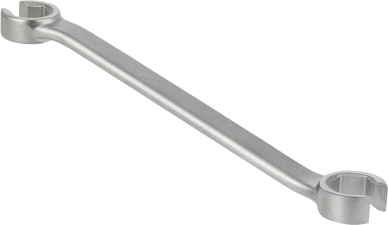 Altıgen Güvenli Tutuşlu Açık Uçlu Anahtar, 19 mm x 21 mm Boyut, 9-1/2" Toplam Uzunluk