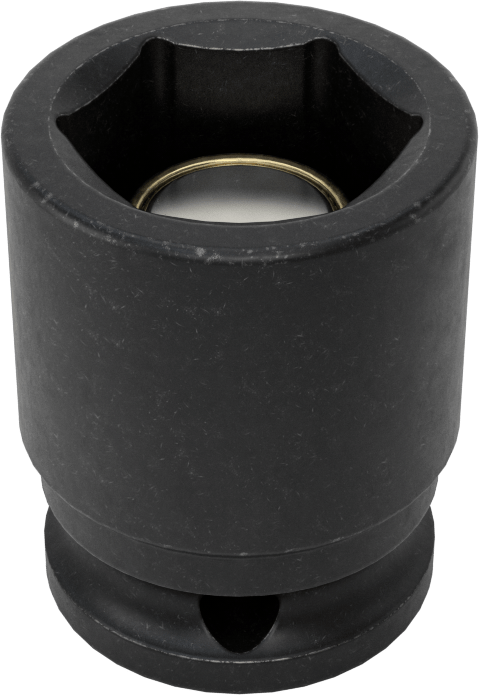 6 Uçlu Darbeli Soket, Bağlantı Elemanı Tutucu, 3/8" Kare Tahrik, 16 mm Tahrik Boyutu